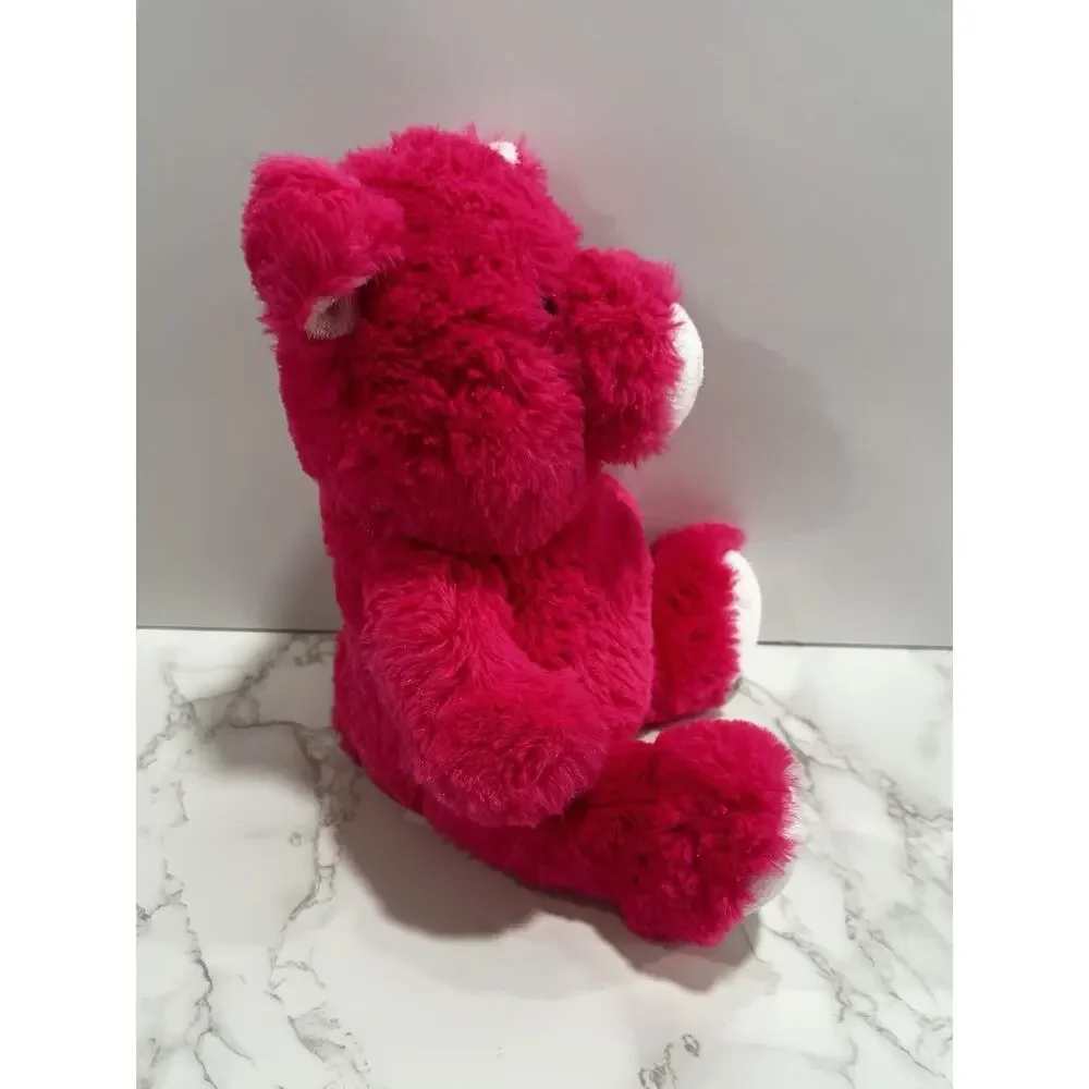 Sugar Loaf Toys Neon Pink Pig Plush 12” Stuffed Animal 2016 NWT